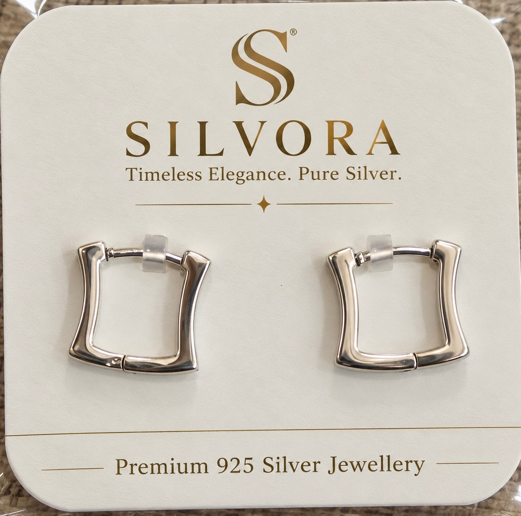 Square Hoop Earrings