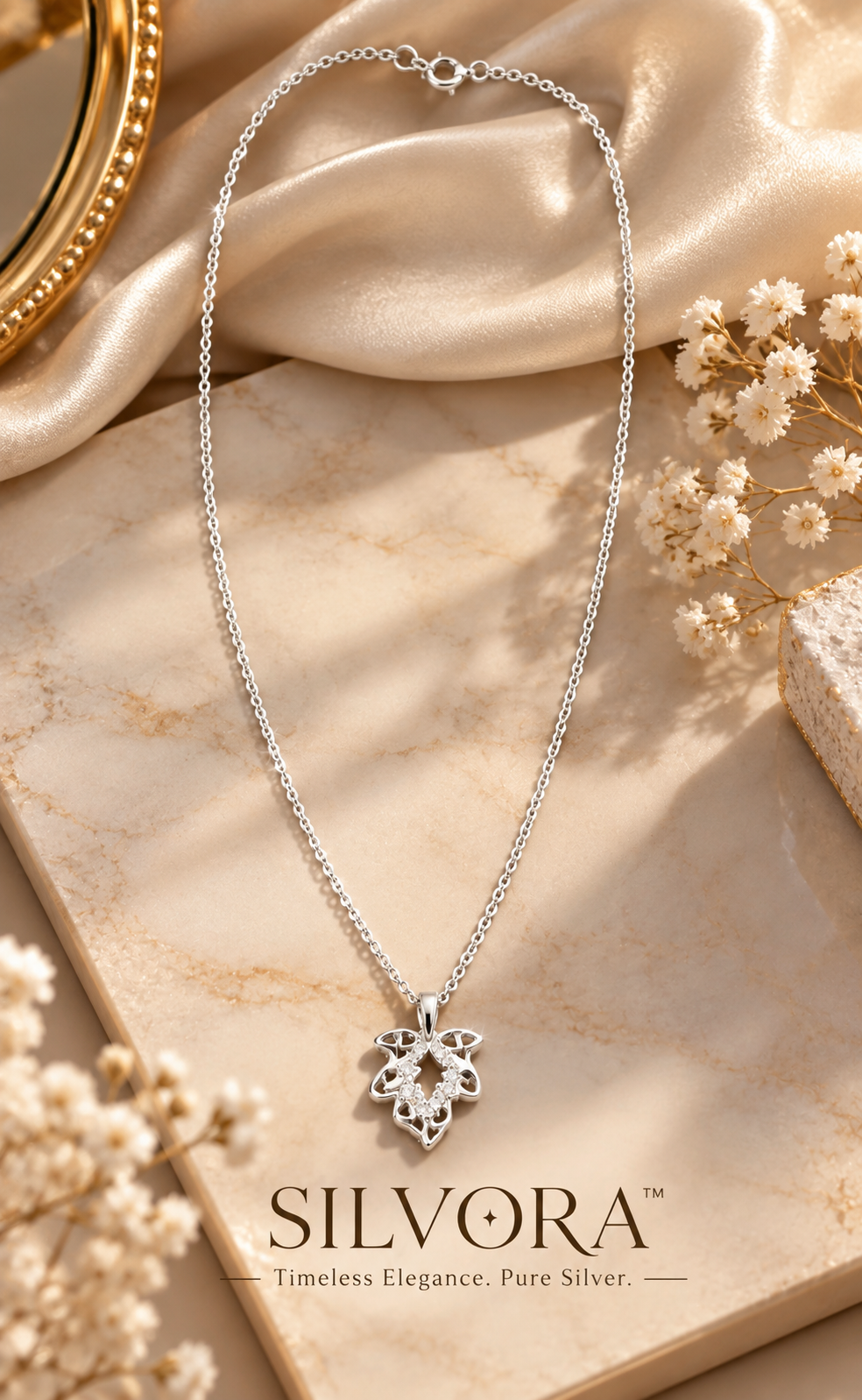 Royal filigree necklace