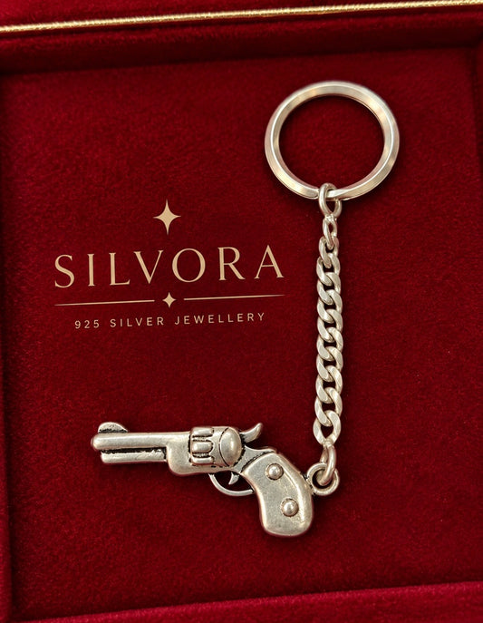 Revolver keychain