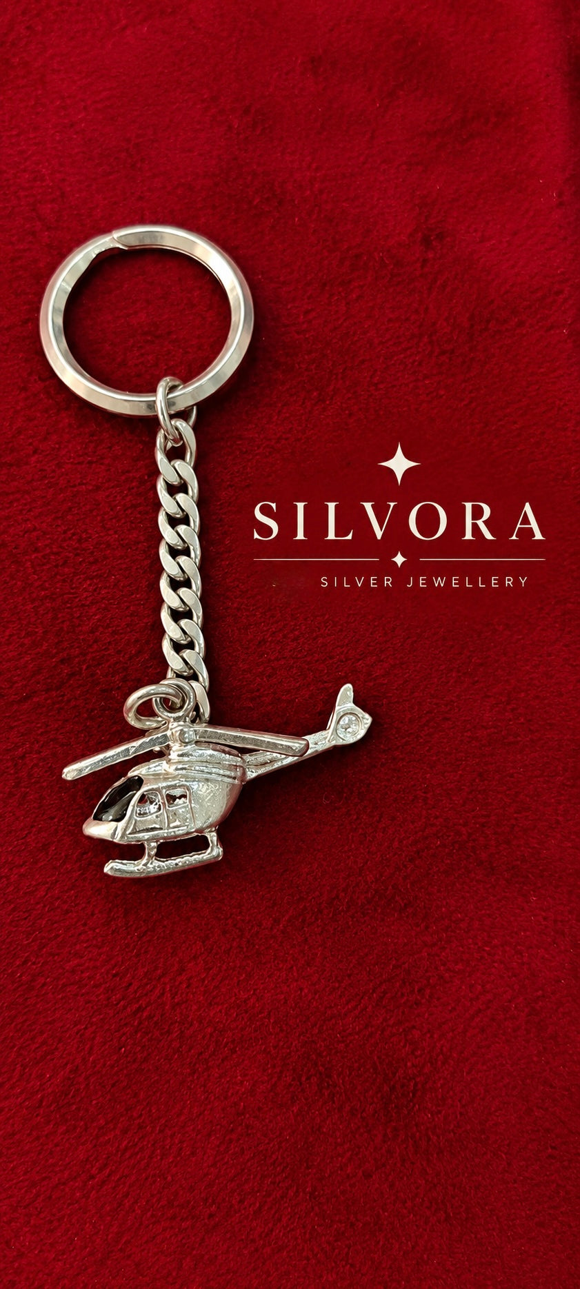 Helicoptor keychain