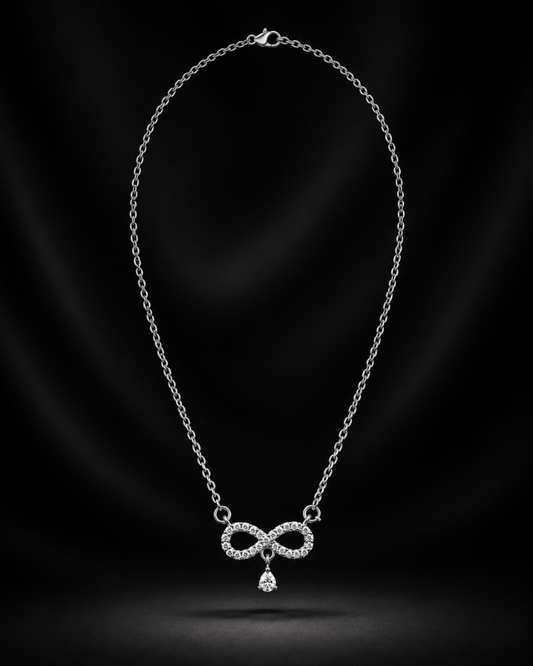 Infinity Sterling Silver Necklace