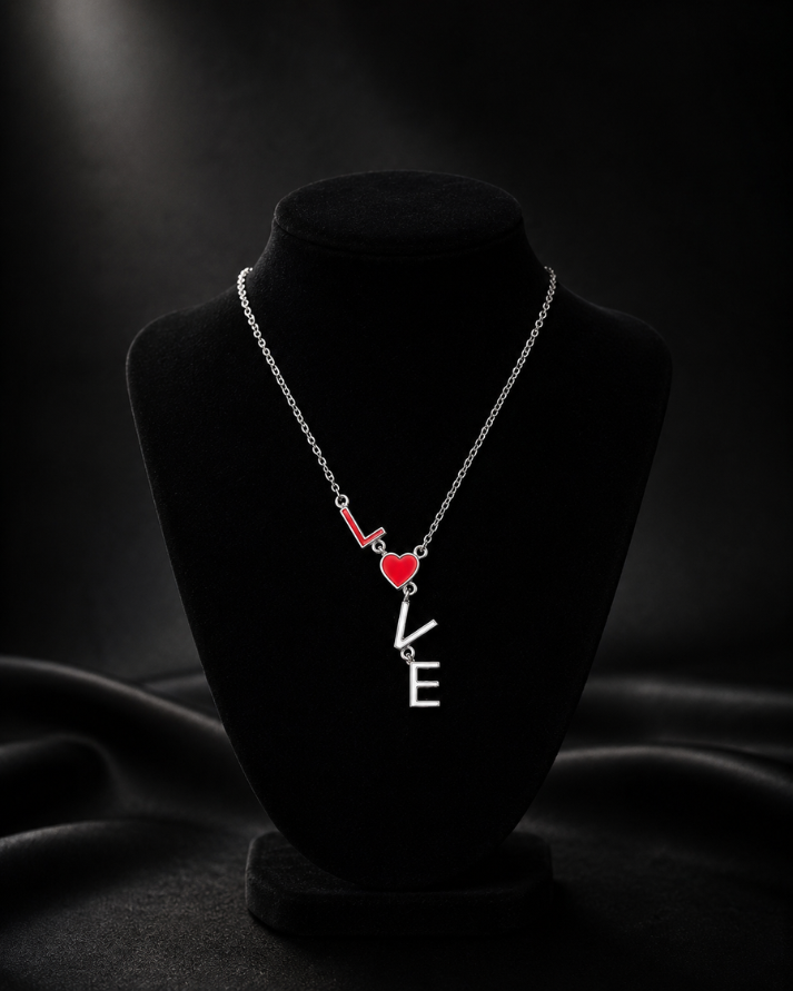 LOVE Sterling Silver Necklace