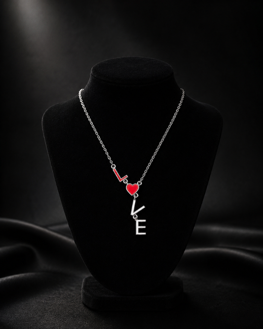 LOVE Sterling Silver Necklace