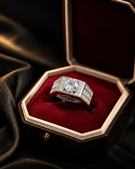 Gents Bold Sterling Silver Ring