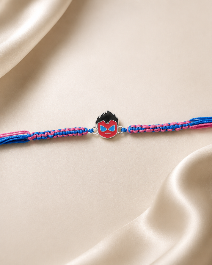 Superhero Sterling Silver Rakhi